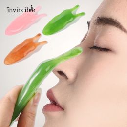 1Pcs Natural Resin Nose Massager/ Facial Nose Gua Sha Scraping Tool/ Promote Blood Circulation Gua Sha Board/ Face Care Supplies