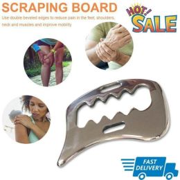 Gua Sha Tool Stainless Steel Manual Scraping Massager Physical Therapy Skin Care Tool for Myofascial Release Tissue Mobilization