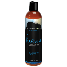 Intimate Earth Heaven Hazelnut Biscotti Massage Oil 4oz
