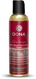 Dona Kissable Massage Oil Strawberry Souffle 3.75oz