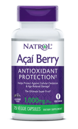 Natrol AcaiBerry - 1000 mg - 75 Vegetarian capsules