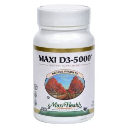 Maxi Health Kosher Vitamins Maxi D3 5000 - 5000 IU - 90 Tablets